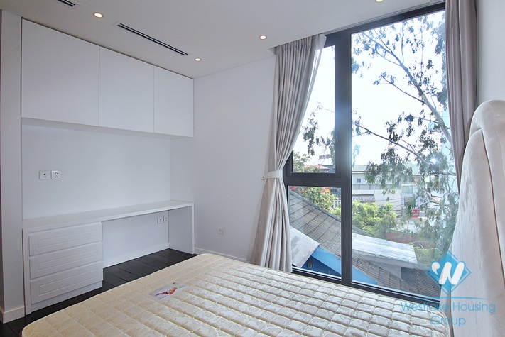 Quality apartment with nice design for rent in Xuan Dieu st, Quang An ward, Tay Ho
